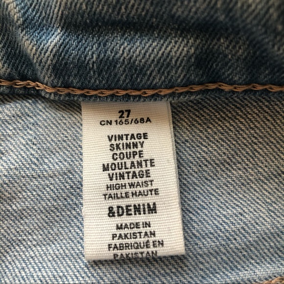 H&M | Vintage Skinny High Jeans - Picture 10 of 12